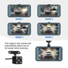 J16 coche grabador de vídeo DVR cámara de salpicadero era 1080P vista trasera lente doble 3,6 Full HD Sensor G portátil Grabación de ciclo de cámara de salpicadero Dashcam ► Foto 2/6