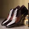 Business Luxury OXford Man Leather Formal Dress Shoes Male Office Party Wedding Shoes 3