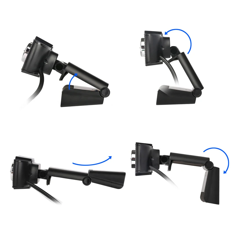 HD 12 Megapixels USB 2.0 Webcam Camera with MIC Clip-on for Computer PC Laptop