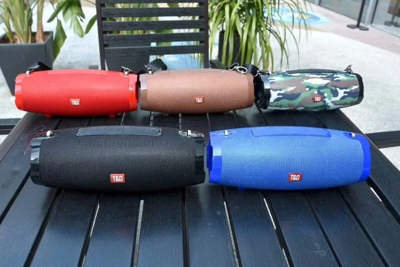 TG504 портативный динамик беспроводной 20 Вт Bluetooth динамик Поддержка FM радио TF карта AUX открытый с ремешком сабвуфер Колонка soundbox