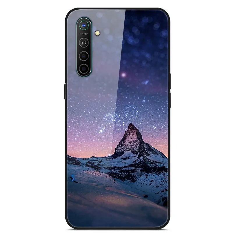 Чехол для OPPO Realme X2 XT, чехол из закаленного стекла, Жесткий Чехол для телефона, чехол для OPPO Realme XT Global X2, ТПУ бампер, чехол s RealmeX2