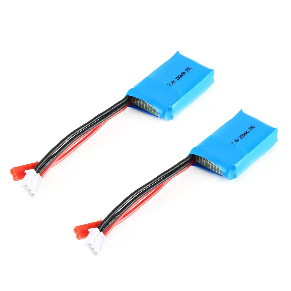 7,4 V 250mAh 25c перезаряжаемая батарея Lipo литиевая батарея RC для Orlando Hunter 1:35 RC альпинистского автомобиля