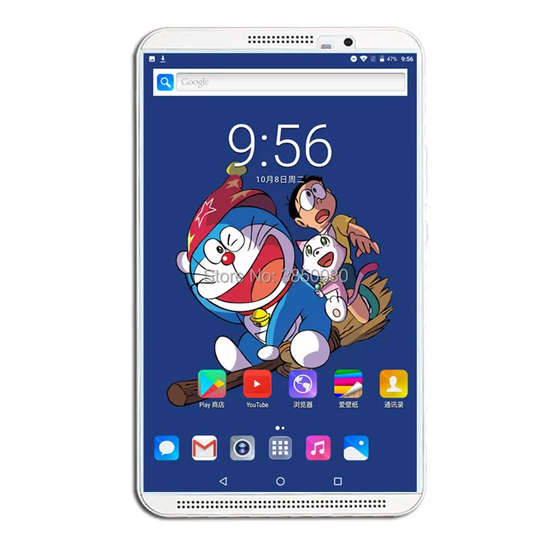 Оригинальный 8 дюймовый планшетный ПК с системой андроида и 9 0 Octa Core 6 + 64 ГБ 1280*800 ips