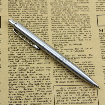 

NEW BAOER 37 stainless steel Push Ball Point Pen H55F