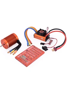 SKYRC LEOPARD 9T 4370KV 10T 3930KV 12T 3300KV 13T 3000KV Бесколлекторный двигатель с 60A ESC программной картой система питания для 1/10 RC Car