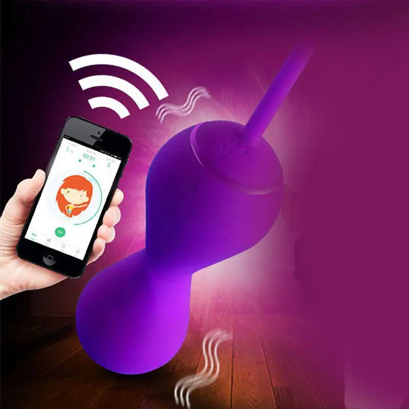 Ben Wa Balls Vibrating APP Control Smart Kegel Exercise Ball Vaginal Trainer Vibrator Sex Toys vibrators adult toys Love ball