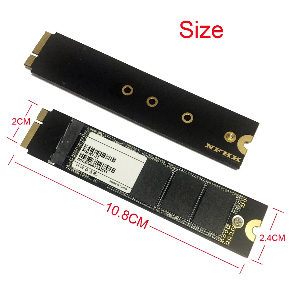 1 ТБ SSD для ранней версии 2012 года твердотельный накопитель Macbook Air A1466 A1465 Md223 Md224 Md231