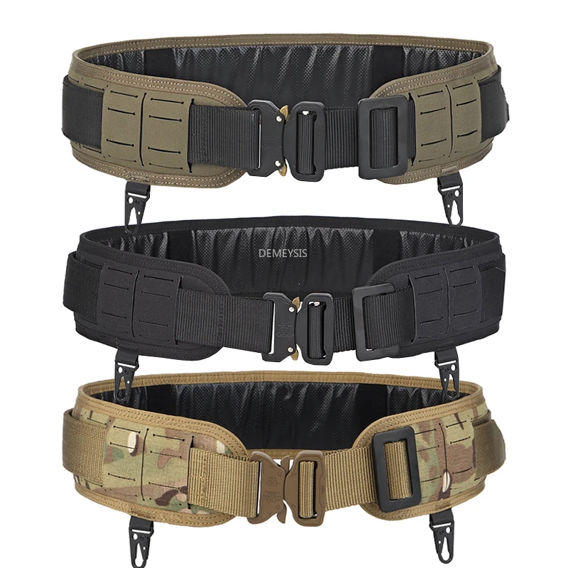 Tactical Girdle Molle Military Cs Training Hiking Airsoft Paintball Belt Hunting Accessories