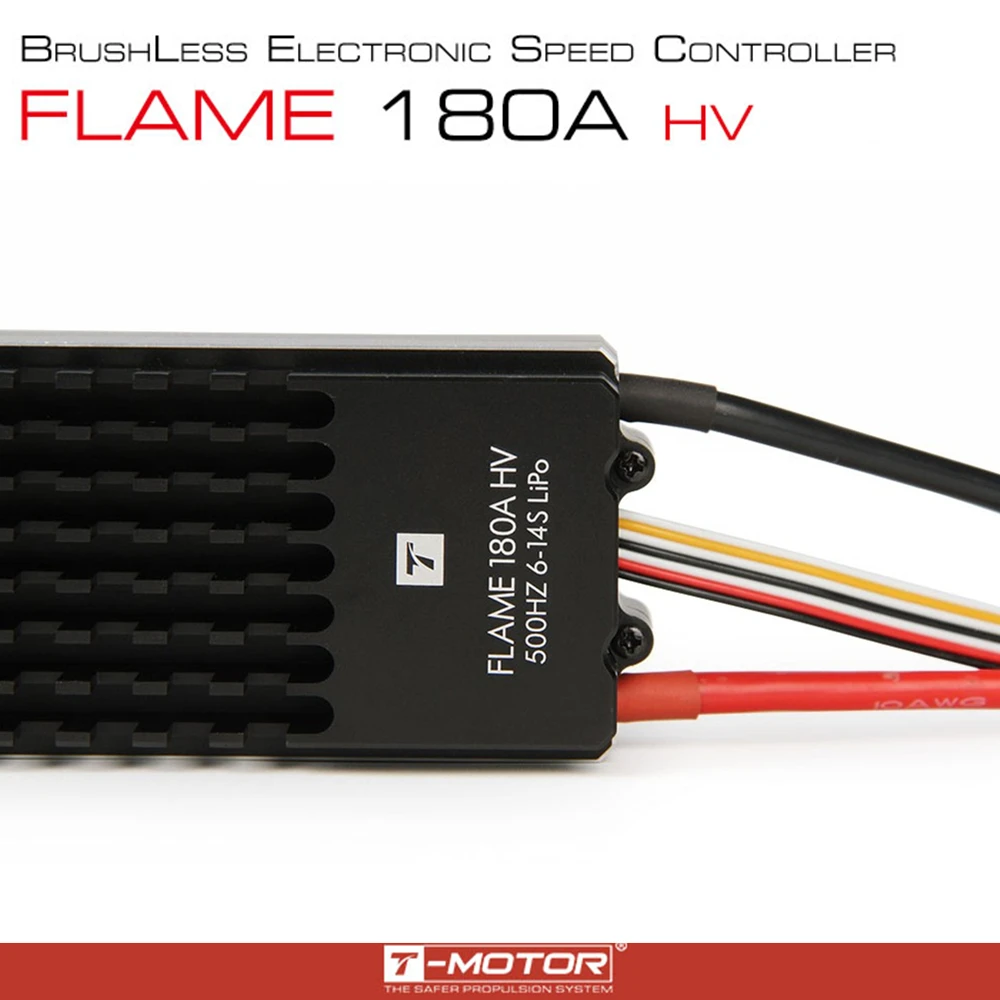 Двигатель пламени 180A HV 6-14S Lipo без BEC BLDC бесщеточный водонепроницаемый ESC для мультиротора БПЛА