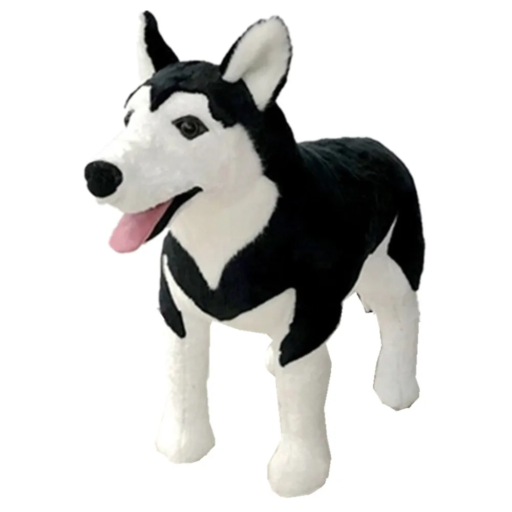big stuffed husky