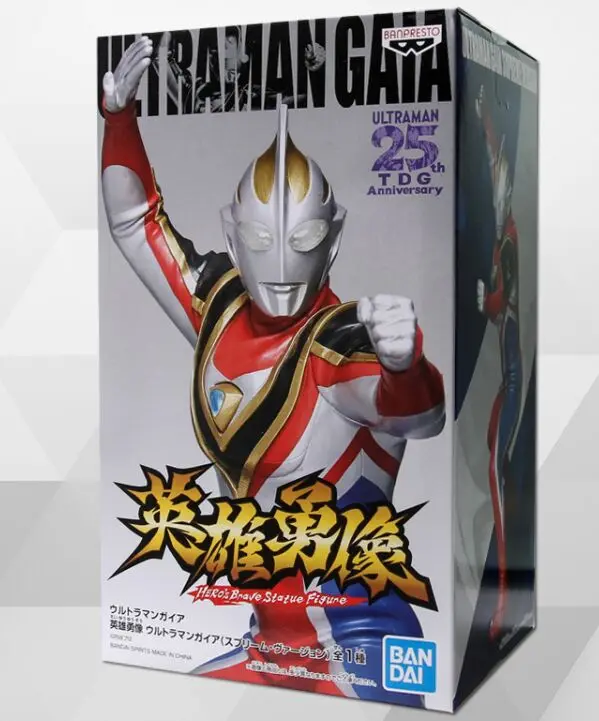 

Original BP Ultraman Gaia 25th tdg anniversary hero's brave statue figure model Brinquedos Toy