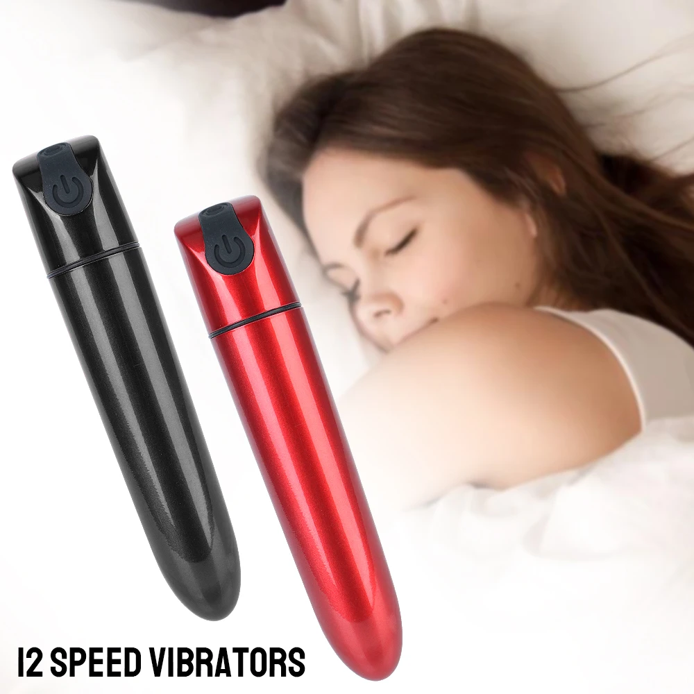 Bullet Vibrator Sex Toys For Woman Vaginal G Spot Dildo Mini Powerful Waterproof Clitoris Stimulator 12 Speed