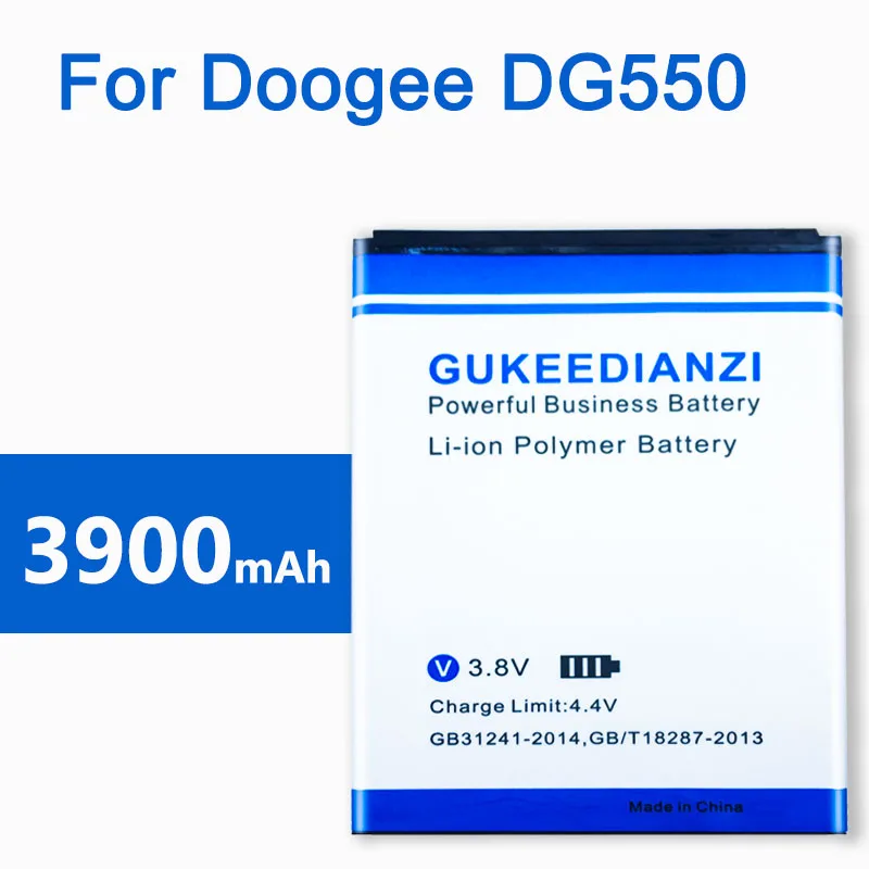 B-DG550 DG550 Аккумулятор для сотового телефона Doogee Dagger 550 3900 мАч сменные батареи с