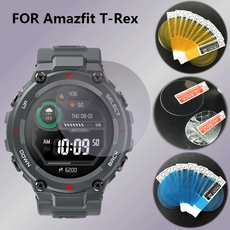Smart Watch Film Screen Protector For Huawei Watch Amazfit T-REX Tempered Glass Screen Protector Film Smart Watch Glass