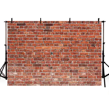 

Mehofond Red brick Wall Backdrops Vinyl Vintage Texture Birthday Party Wedding Photography Background for Photo Studio Photocall