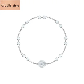 

QSJIE High Quality SWA Invisible Magnetic Button Women's Fashion Bracelet