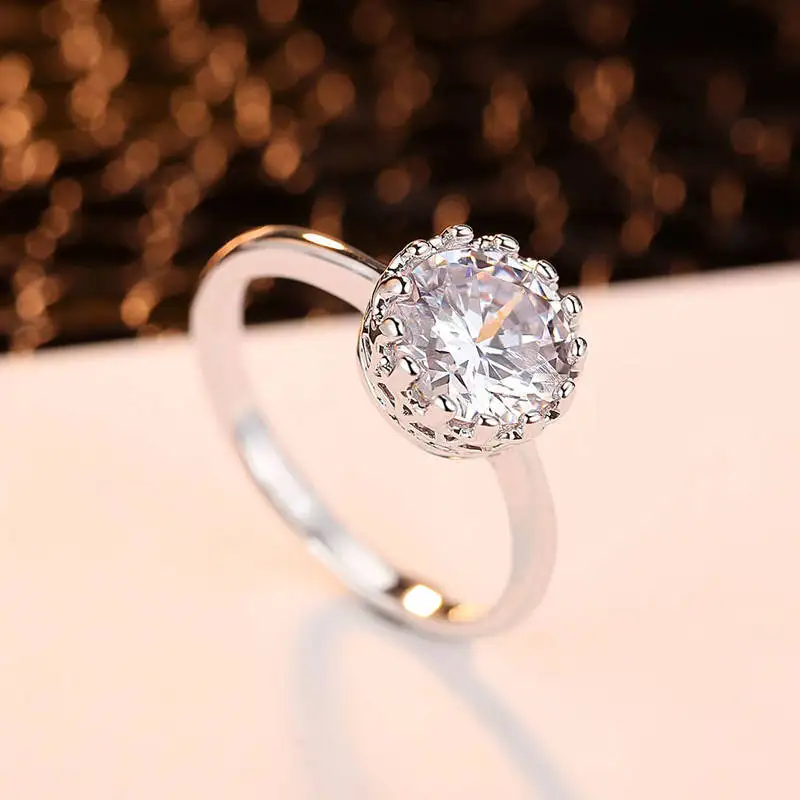Two tone Crown Ring|Rings| - AliExpress