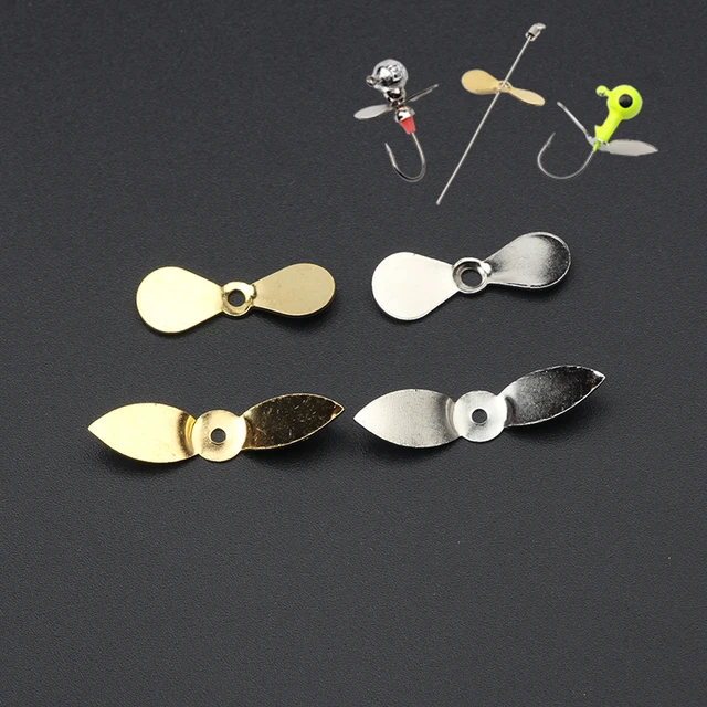 Fishing Lures Spinnerbait Blades  Spinner Blade Lure Fishing - 10pcs Steel  Fly - Aliexpress