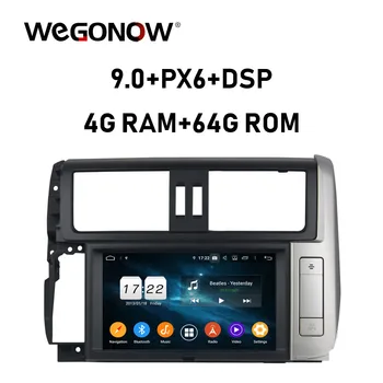 

DSP IPS Android 9.0 4G 64G 8 CORE Car DVD Player Wifi LTE Bluetooth5.0 RDS RADIO GPS map For Toyota PRADO 2010 2011 2012 2013