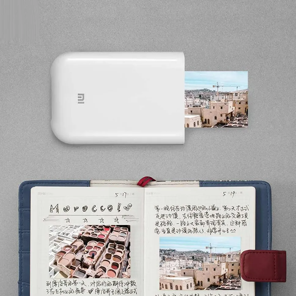 Xiaomi принтер фотобумага Мини Портативный DIY карманный стикер 20 шт печать