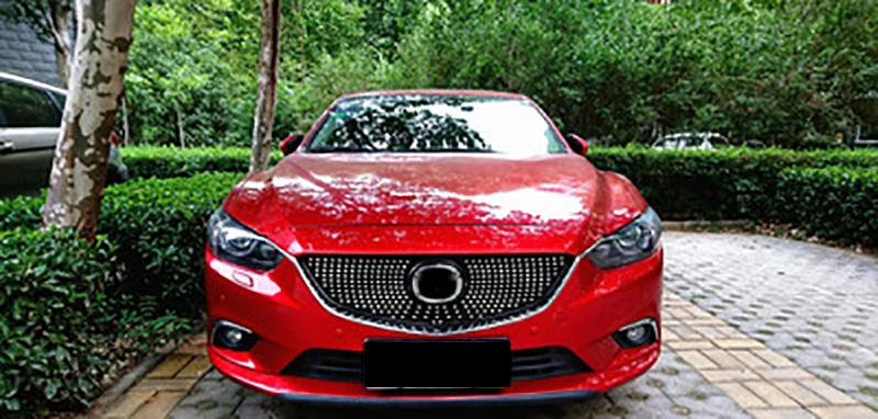 Решетка радиатора переднего бампера гоночный гриль для Mazda 6 Atenza 2013 2015 2016 верхняя
