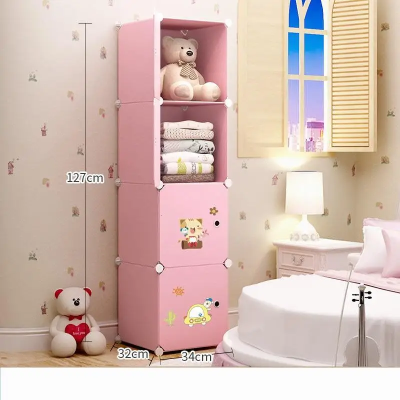 Version B Туалетный шкаф Armario Ropero Meuble Range Chambre Guarda Roupa шкаф Mueble De Dormitorio гардероб - Color: Version B