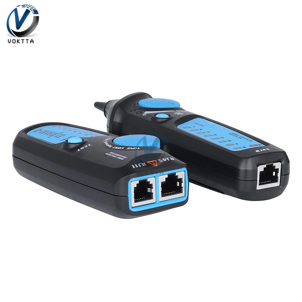 FWT81 Network Cable Tester RJ45 RJ11 Wire Tracker Telephone Line Tester LAN Network Cable Collation Electric Line Finder Tester 5