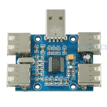 

5V USB HUB USB2.0 Hub Concentrator 4 Female USB Expansion Board Module