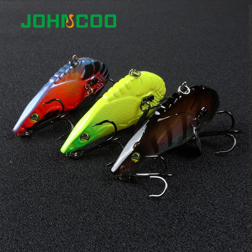 JOHNCOO 70mm 85mm Popper Fishing Lure 5.8g 10.5g Whopper Plopper Bass Lures  Floating Rotating Tail Bait Artificial Hard Bait