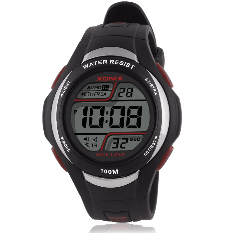 Часы наручные мужские цифровые водонепроницаемые до 100 м|Цифровые часы| |