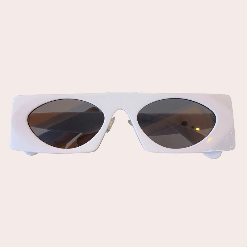 No.4 sunglasses Прямоугольные Солнцезащитные очки женские с фирменной коробкой ацетатная оправа Винтажные Солнцезащитные очки женские - Цвет линз: No.4 sunglasses