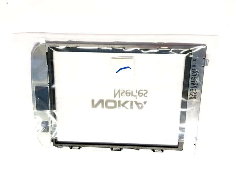 Nokia N96 - Защитное стекло дисплея на металлической раме (цвет: Black) Оригинал |