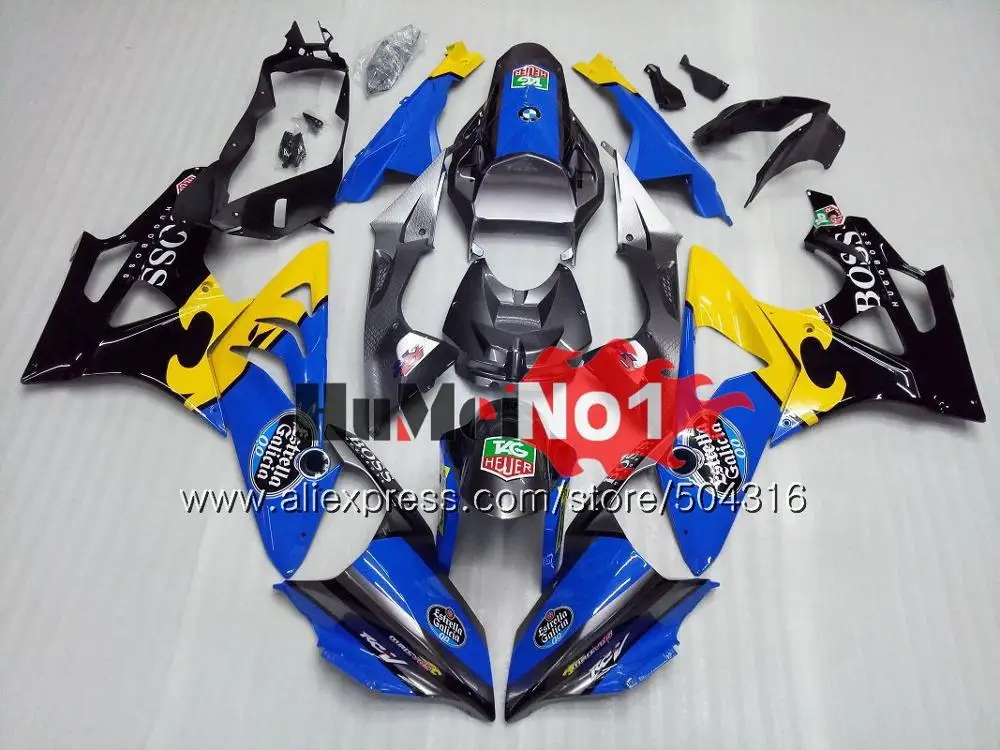 Литья под давлением для BMW S 1000RR 1000 RR 32MC. 4 S1000 RR 2009 2010 2011 2012 2013 S1000RR 09, 10, 11, 12, 13, 14, зеленый обтекатель - Цвет: No. 4