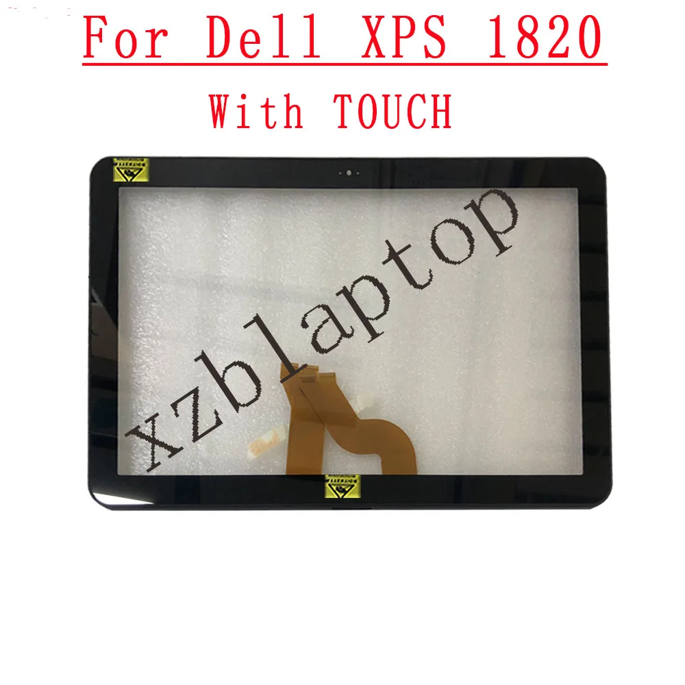 Tela de Toque Original para Dell 18.4 Polegadas para Xps 18 1810 1820 Digitalizador Vidro Substituição de Lente de Vidro Frontal
