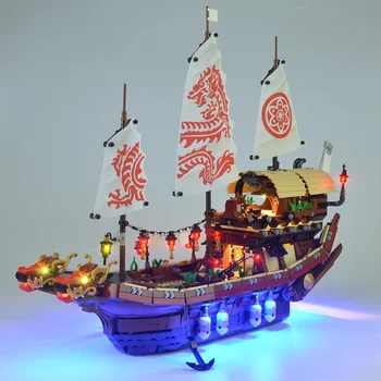 

New designed LED light kit for Ninja Final Fight Of Destiny Compatible with 70618 Lighting Group Building Blocks Bricks Toys