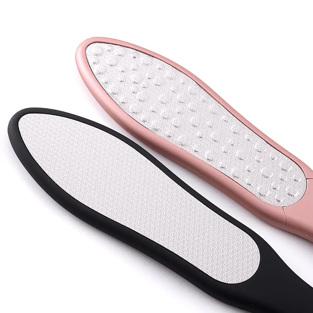 Dual Sided Foot File Hard Dead Skin Callus Remover Stainless Steel Pedicure Care | Красота и здоровье