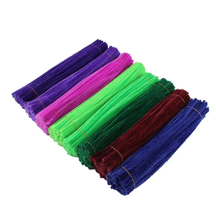 Colorful Chenille Stems for Kids' DIY Crafts and Educational Art Projects (50-Pack)