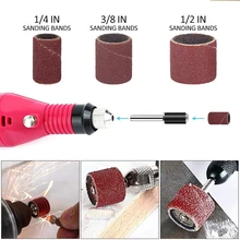 

243 Pieces/Set Sandpaper Circle Nail Art Polishing Electric Grinding Accessories Grinding Head Grinding Belt Manicure Tools Set