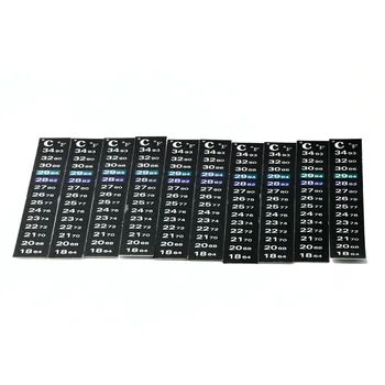 

10PCS Digital Aquarium Tank Fish Thermometer Temperature Sticker Dual Scale