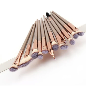 

12PCS Makeup Brushes Set Eye Shadow Eyeshadow Brushes Foundation Extension Make up Brush Kits pincel Maquiagem For Makeups Tools