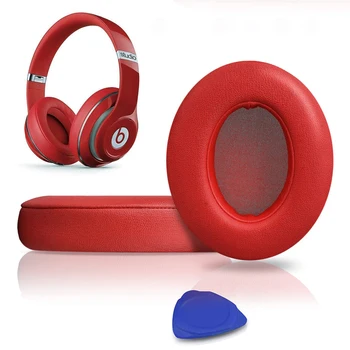 

1Pair Replacement Ear Pads Cushions Kit Memory Foam Earpads Cover for Beats Studio 2.0 3.0 Wired Wireless B0500 B0501 Headphones