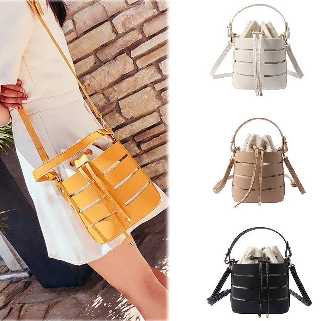 Женская модная сумка на плечо, многофункциональные сумки, повседневные однотонные сумки ручной работы