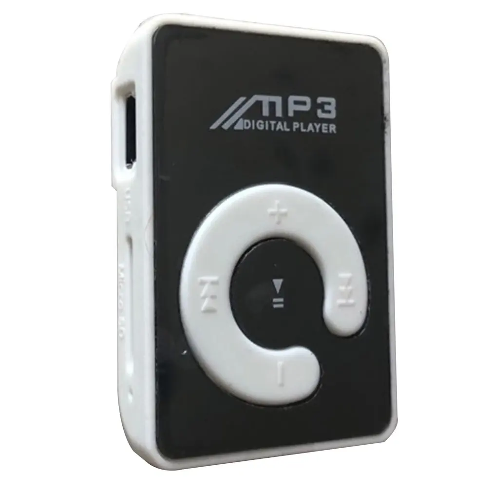 Portable Mini Clip USB MP3 Player Music Media Support Micro SD TF Card Plastic Fashion Hifi MP3 for Outdoor Sports