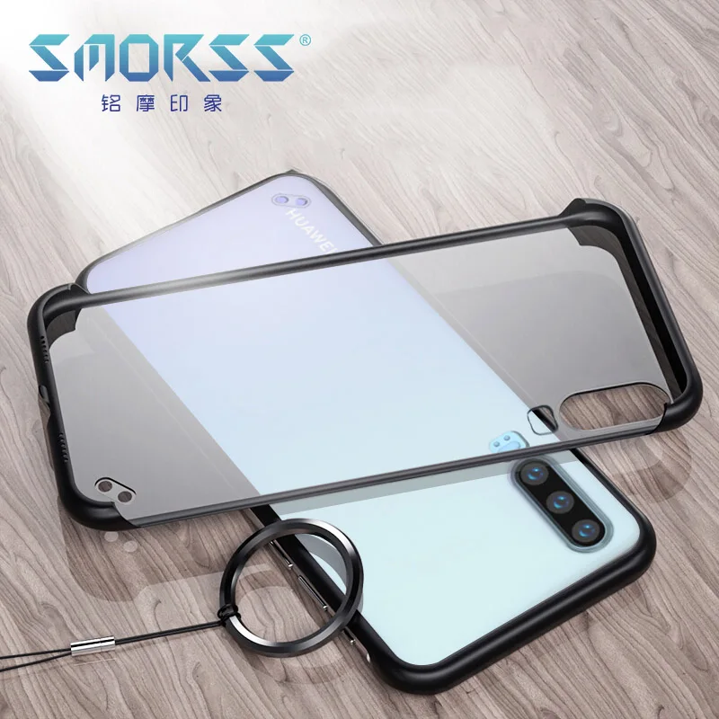 

Half-pack Phone case For Huawei p30 pro borderless matte hard shell ultra-thin transparent silicone protective case For p30pro