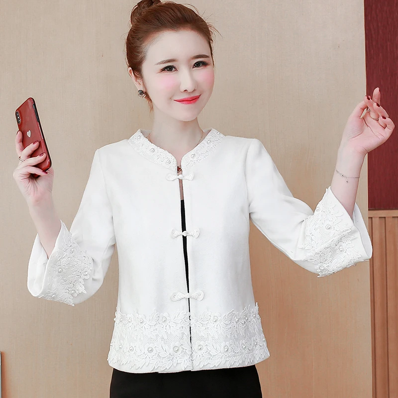 Chaquetas mujer, пальто для женщин, осенняя куртка с длинным рукавом, женский кардиган размера плюс, шерстяная Женская куртка, пальто и куртки для женщин C121