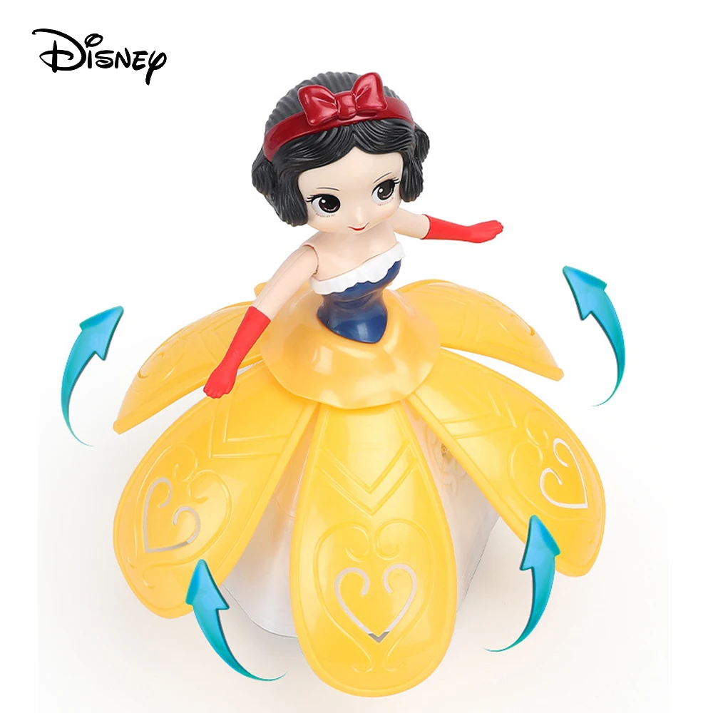 Dancing-Toys Action-Figure Frozen Electric-Rotation Ice-Princess Elsa Music Girls Disney