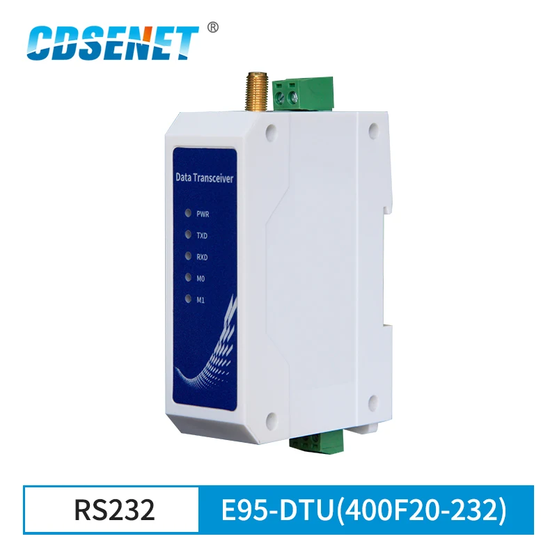 IOT модем 433 МГц 20dBm Беспроводной передачи данных станции GFSK модуляции Modbus RS485 RS232 на