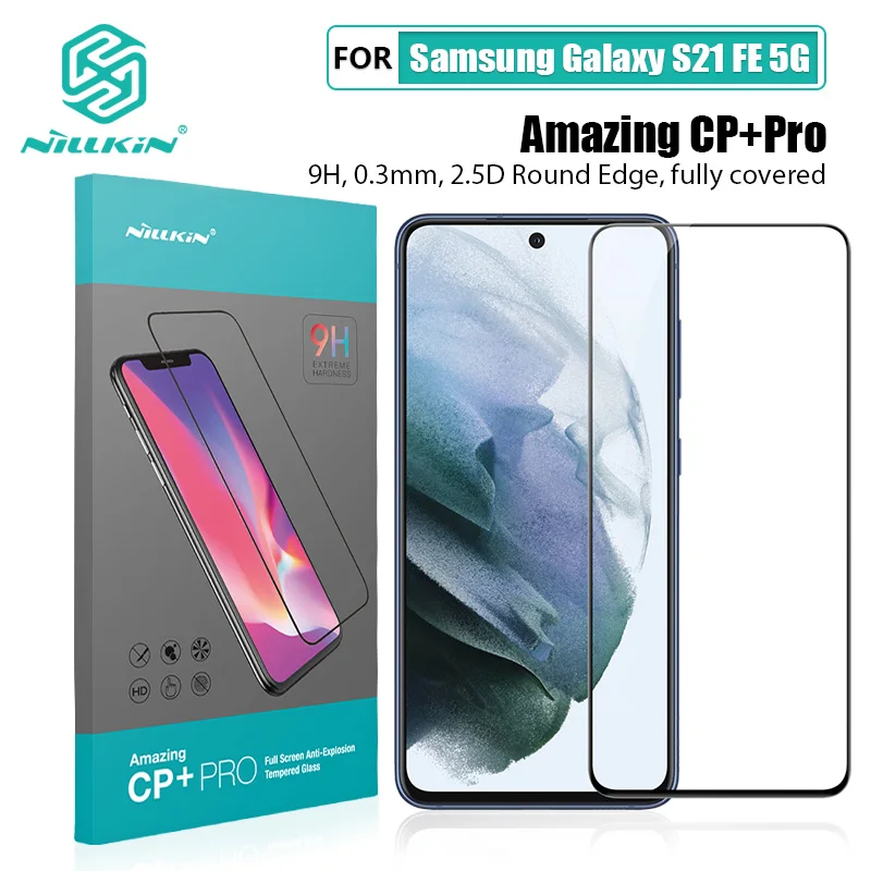 

For Samsung Galaxy S21 FE 5G Screen Protector NILLKIN Amazing H/CP+Pro /H+Pro Tempered Glass For Samsung S21 FE 5G