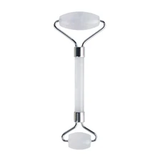 Природный Горный кварц роликовый массажный камень для лица антицеллюлитный уход за кожей инструмент для ухода за здоровьем кристалл микро иглы дропшиппинг