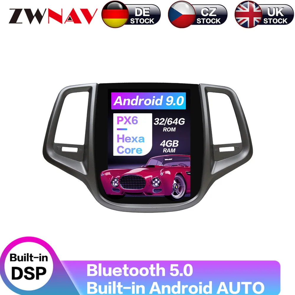

Автомобильный GPS-навигатор в стиле Tesla Android 2012 PX6 Carplay для Changan EADO-2015, автомобильное радио, головное устройство, мультимедийный плеер HD DSP